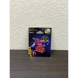 Disney Sorcerer Mickey Fantasia 85th Anniversary Stained Glass Pin